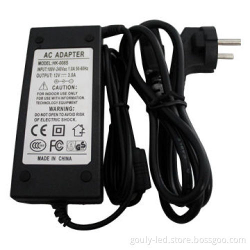 AC/DC Adapters with 12VDC, 3A and Europe Plug
